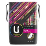 UbyKotex 超强吸收 超薄卫生巾 带护垫 10片